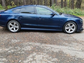 2012 Audi A5 I (8T) Рестайлинг, синий, 1800000 рублей, вид 4