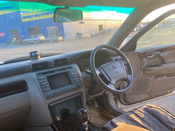 2003 Toyota Crown XI (S170), белый, 800000 рублей - вид 7