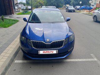 2019 Skoda Octavia III (A7) Рестайлинг, синий, 1450000 рублей, вид 2