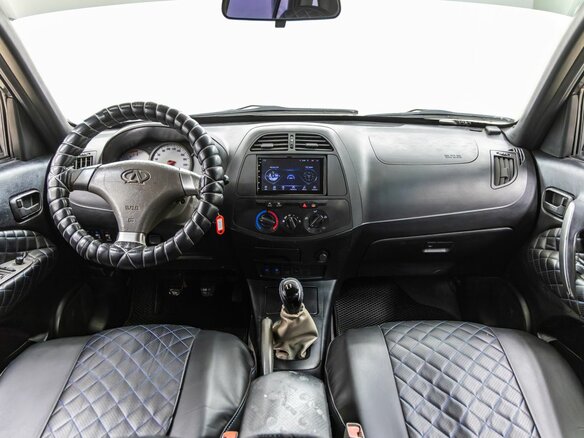 2007 Chery Tiggo (T11) I, чёрный - вид 12