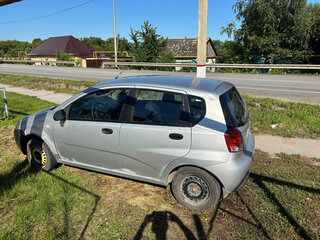 2006 Chevrolet Aveo I, серебристый, 250000 рублей, вид 4