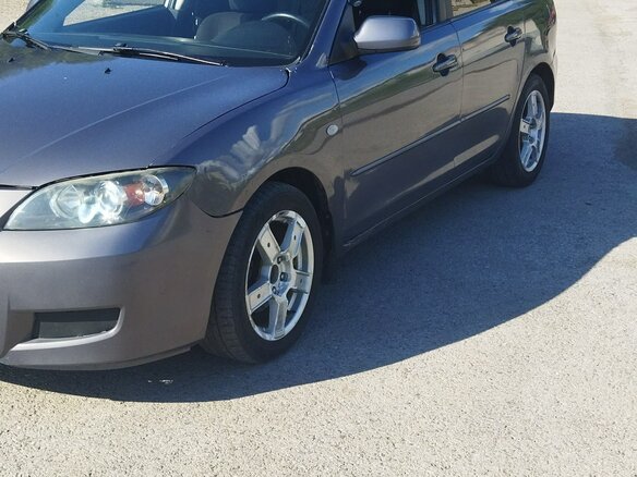 2007 Mazda 3 I (BK) Рестайлинг, серый, 415000 рублей - вид 9