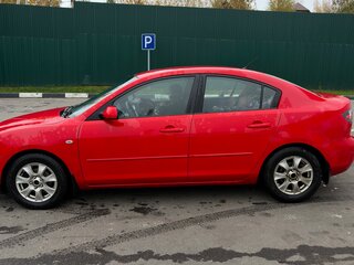 2007 Mazda 3 I (BK) Рестайлинг, красный, 530000 рублей, вид 3