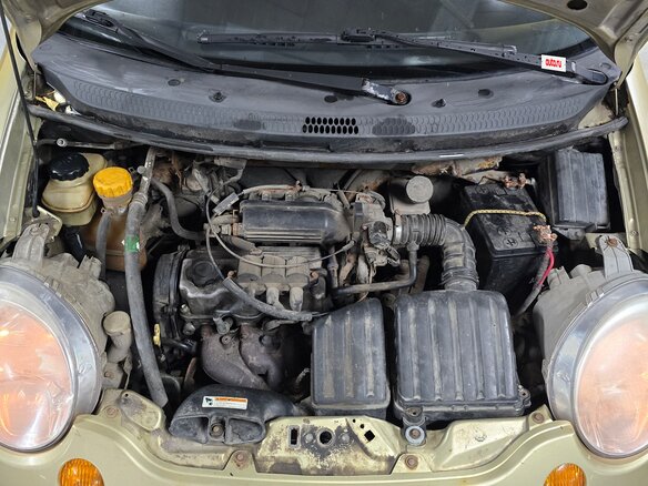 2008 Daewoo Matiz I Рестайлинг, бежевый, 145000 рублей - вид 9