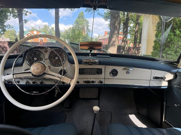 1962 Mercedes-Benz 190 SL R121, бежевый, 16500000 рублей - вид 7