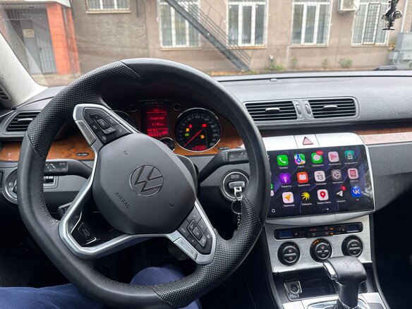 2009 Volkswagen Passat B6, чёрный, 650000 рублей - вид 9