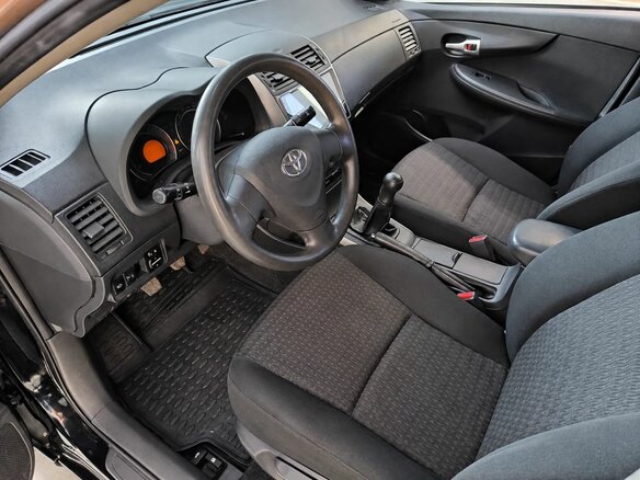 2007 Toyota Corolla X (E140, E150), чёрный, 670000 рублей - вид 6