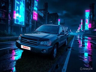 2004 Toyota Highlander I (XU20) Рестайлинг, зелёный, 850000 рублей, вид 1