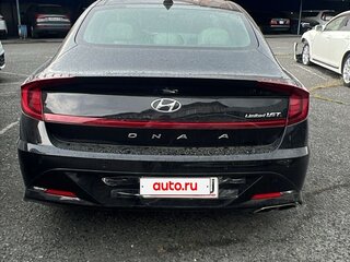 2021 Hyundai Sonata VIII (DN8), чёрный, 2200000 рублей, вид 4