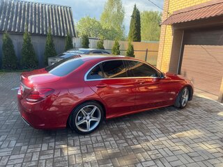 2016 Mercedes-Benz C-Класс 180 IV (W205), красный, 2500000 рублей, вид 3