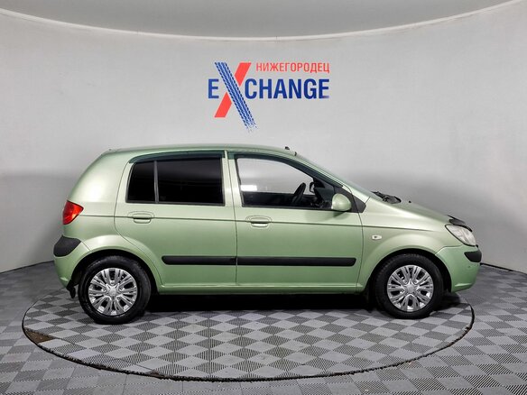 2010 Hyundai Getz I Рестайлинг, зелёный, 379000 рублей - вид 4