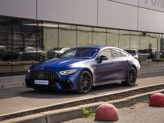 2019 Mercedes-Benz AMG GT 4-Door Coupe 63 S I, синий, 10899000 рублей, вид 3
