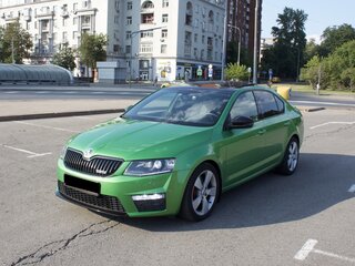 2014 Skoda Octavia RS III, зелёный, 2700000 рублей, вид 4