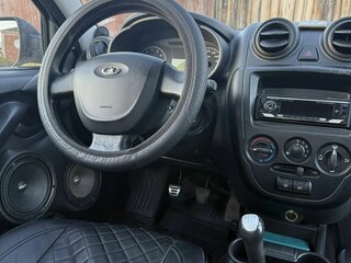 2011 Lada (ВАЗ) Granta I, серебристый, 350000 рублей, вид 4