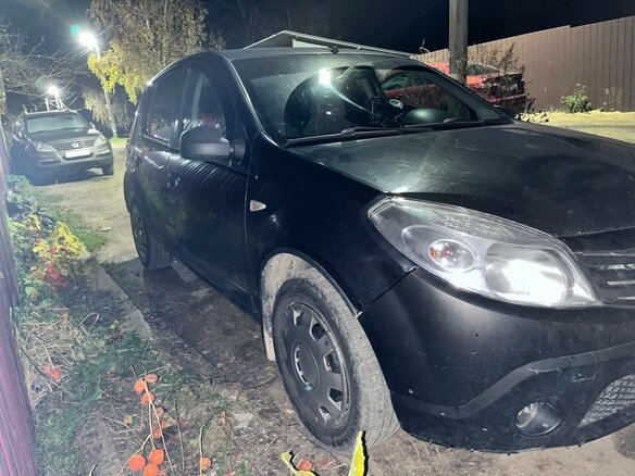 2010 Renault Sandero I, серый, 350000 рублей - вид 5