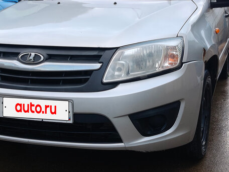 2015 Lada (ВАЗ) Granta I, серебристый, 400000 рублей, вид 4