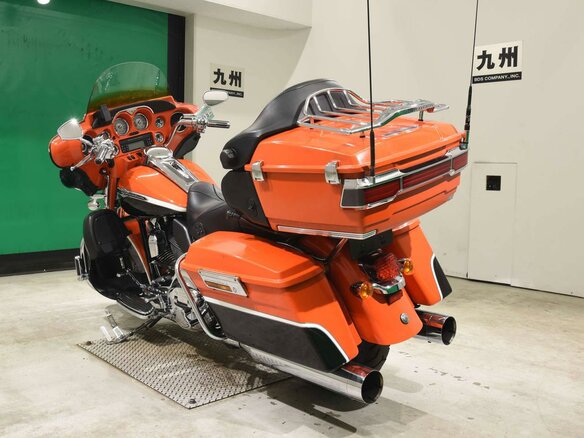 2012 Harley-Davidson Electra Glide, оранжевый, 1177000 рублей - вид 5