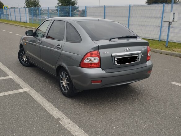 2013 Lada (ВАЗ) Priora I, серый, 485000 рублей - вид 5