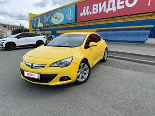 2013 Opel Astra GTC J Рестайлинг, жёлтый, 590000 рублей, вид 1