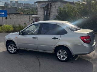 2012 Lada (ВАЗ) Granta I, серебристый, 150000 рублей, вид 3
