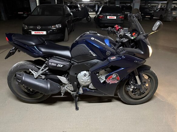 2009 Yamaha FZ1, синий, 750000 рублей - вид 3