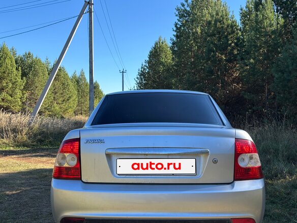 2008 Lada (ВАЗ) Priora I, серебристый, 210000 рублей - вид 6