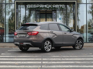 2019 Lada (ВАЗ) Vesta SW Cross I, серый, 1150000 рублей, вид 4
