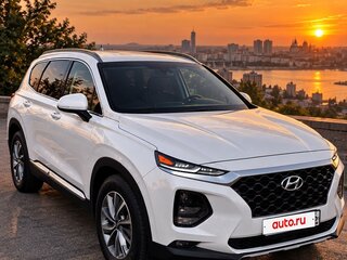 2019 Hyundai Santa Fe IV, белый, 2950000 рублей, вид 1