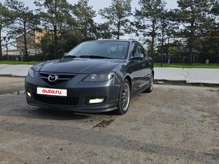 2008 Mazda 3 4-speed I (BK) Рестайлинг, серый, 900000 рублей, вид 5