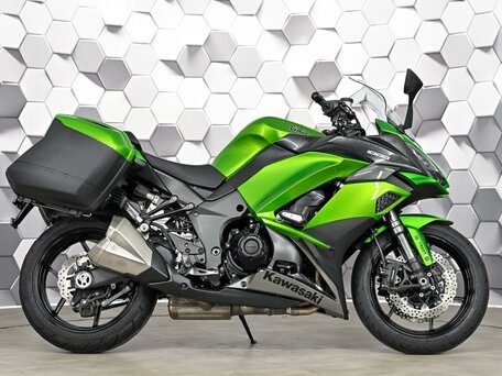 2017 Kawasaki Z 1000SX, зелёный, 929000 рублей, вид 3