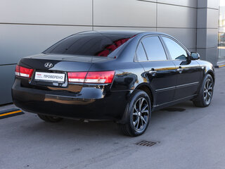 2007 Hyundai Sonata V (NF), чёрный, 498000 рублей, вид 5
