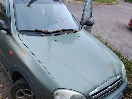 2008 Chevrolet Lanos I, зелёный, 149500 рублей, вид 4