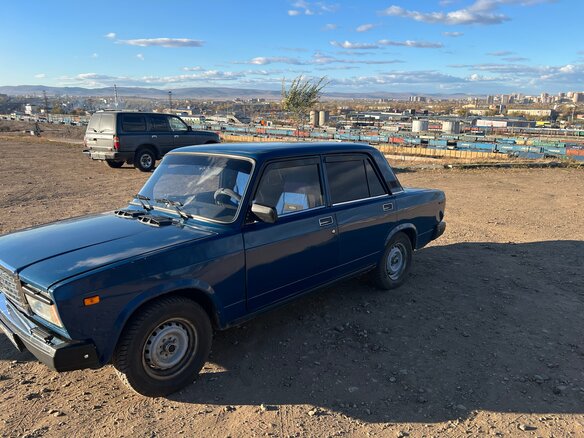 2004 Lada (ВАЗ) 2107, синий, 270000 рублей - вид 1