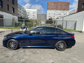 2021 BMW 3 серии 330d xDrive VII (G2x), синий, 5700000 рублей, вид 5