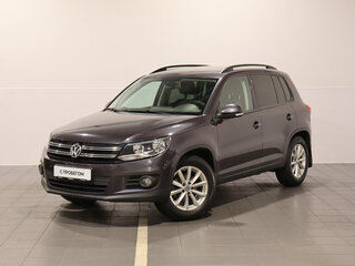 2016 Volkswagen Tiguan I Рестайлинг, серый, 2170000 рублей, вид 2