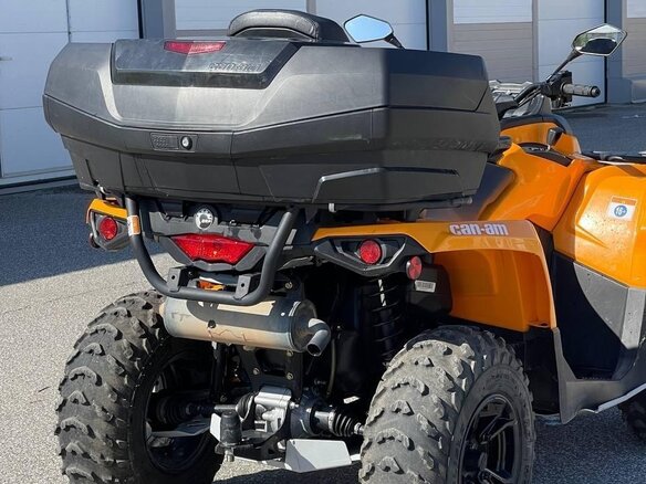 2018 BRP Can-Am Outlander 570, оранжевый, 1200000 рублей - вид 3
