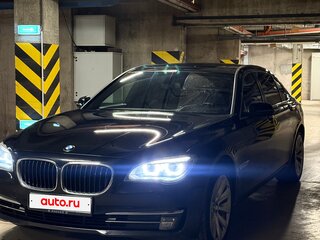 2013 BMW 7 серии Long 740Li xDrive V (F01/F02/F04) Рестайлинг, чёрный, 2000000 рублей, вид 1