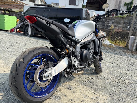 2022 Yamaha MT-09 (FZ-09), серый, 1055000 рублей - вид 17
