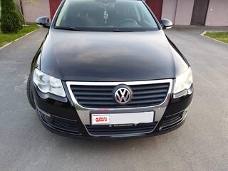 2010 Volkswagen Passat B6, чёрный, 727000 рублей, вид 4