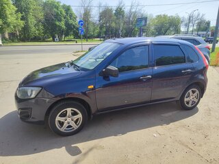 2014 Lada (ВАЗ) Kalina II, серый, 380000 рублей, вид 4