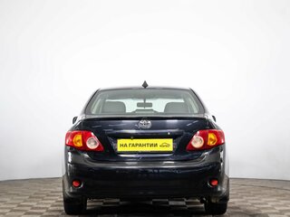 2007 Toyota Corolla X (E140, E150), чёрный, 1039000 рублей, вид 5