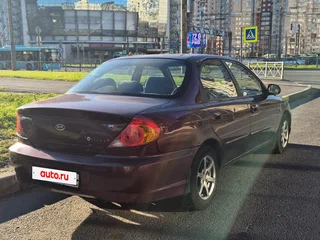 2006 Kia Spectra I Рестайлинг 2, красный, 133000 рублей, вид 2