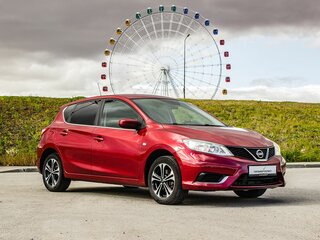2015 Nissan Tiida II, красный, 1000000 рублей, вид 5
