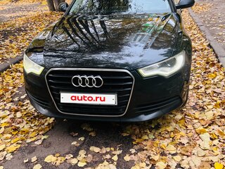 2013 Audi A6 IV (C7), чёрный, 1450000 рублей, вид 2