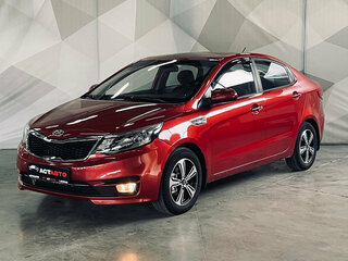 2016 Kia Rio III Рестайлинг, красный, 899000 рублей, вид 1
