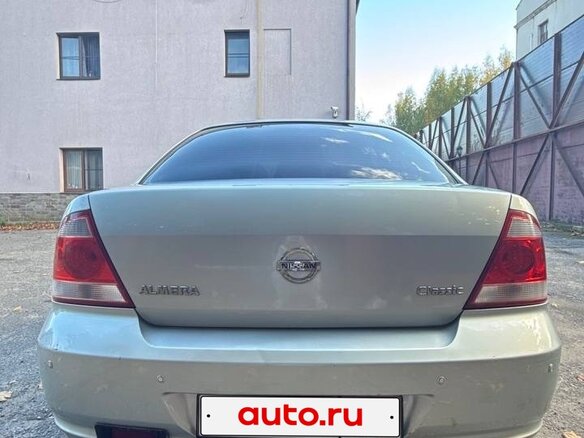 2007 Nissan Almera Classic I, серый, 410000 рублей - вид 5