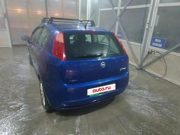 2006 Fiat Punto III Grande Punto, синий, 130000 рублей - вид 6