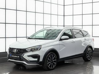 2024 Lada (ВАЗ) Vesta SW Cross I Рестайлинг (NG), белый, 1509000 рублей, вид 1