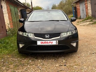 2007 Honda Civic VIII, чёрный, 625000 рублей, вид 1