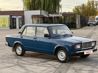 2008 Lada (ВАЗ) 2107, синий, 185000 рублей, вид 5